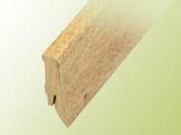 Clip-skirting board 58 - straight, Honey Oak