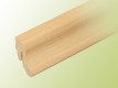 Clip-skirting board 40 mm - profiled, Honey Oak